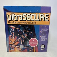 Vintage ultraSECURE Software Ultimate Macintosh Security Solution usrEZ Sealed picture