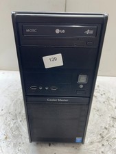 Retro Black Cooler Master mATX Desktop Computer Case picture