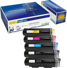 5 Packs 6510 6515 Compatible Toner Cartridges (Extra High Yield) 5500 Pages 2 Bl picture