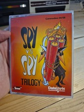 C64 : SPY VS SPY TRILOGY ORIGINAL GAME X COMMODORE 64 tape DATA BYTE FIRST STAR  picture
