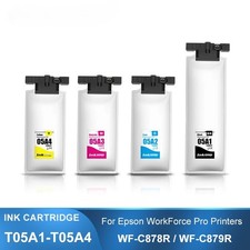 1pc T05A1 T05A4 Ink Cartridge With Pigment Ink For Epson WF-C878R WF-C879R picture