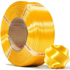 MarsWork Gold Silk PLA, Pre-Dried Refill Filament for Reusable Spools picture