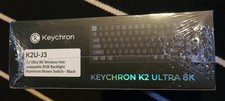 Keychron K2 Ultra 75% Wireless Mechanical Keyboard K2U-J3 Apex Brown NEW Sealed picture