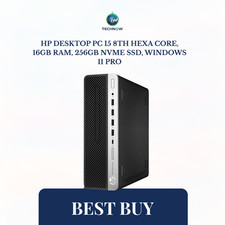 HP Desktop PC i5, up to 32GB RAM, 4TB SSD NVMe, Windows 11 Pro, DVDRW, WiFi picture