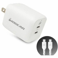 IOGEAR GearPower Dual USB-C 65W GaN Charger picture
