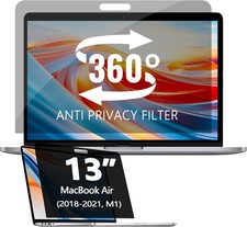 360° Privacy Screen Protector Compatible for MacBook Pro 13 Inch (2016-2022, M1, picture