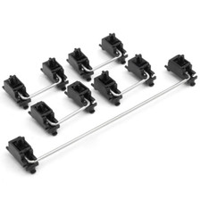 2pcs Mechanical keyboard PCB with plug black satellite shaft 6.25x 2x steel wire picture