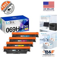 069H Toner Cartridge Set - 4 Pack Compatible with Canon Printers, High Yield picture