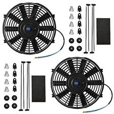 Upgraded Radiator Cooling Fans, Universal High Performance 10