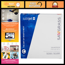 High-Performance Cyan Sublimation Ink Cartridge for SG500 SG1000 Printers - Long picture
