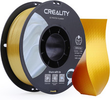 Creality Silk PLA Filament 1.75Mm Gold, Shiny Metallic 3D Printer Filament 1Kg S picture