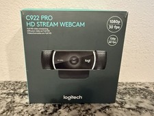 Logitech C922 Pro Stream Webcam 1080p 30fps Autofocus V-U0028 USB - NEW/OPEN BOX picture