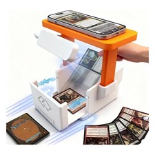 Card Scanner - MTG Trading Card Standwith LED Light & Magnetic Base, Compatible picture