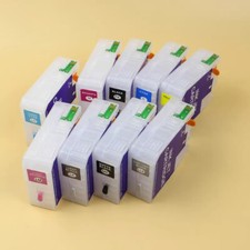 9pcs 80ml Refillable Ink Cartridges for Epson 3800 3800C 3880 3890 with Chip picture