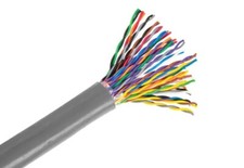 CAT5e Riser CMR 350MHz 25 Pair 24AWG Bulk Trunk Backbone Cable Gray - 50FT picture