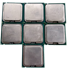 Intel CPU Processor Lot 7 Intel Core 2 Duo 3.00GHz 2.66 2.20 2.0 1.86 LGA775 2M picture