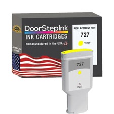 DoorStepInk Compatible Ink Cartridges For HP 727 Yellow 300ml-USA picture