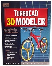 IMSI Turbocad 3D Modeler Version 2 Windows 95 NT CAD Software Boxed 1998 picture