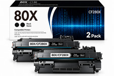 80X Toner Cartridge High Yield Replacement for Laser Jet Pro 400 M401A M401D picture