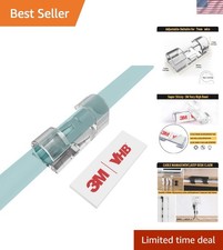 Cable Clips with Strong Self-Adhesive 40 Pack Clear Wire Organizer picture