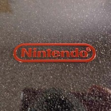 Nintendo Console Label / Aufkleber / Sticker / Badge / Logo 30mm x 7mm [0173b] picture