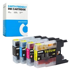 OSI Compatible 4-Pack LC75 Ink Cartridges Combo fits Brother DCP J725DW J925DW picture