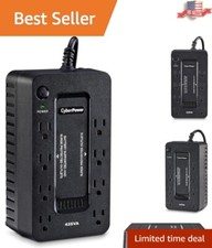 Compact 425VA UPS System with 8 Outlets - Reliable Surge Protection for Home picture