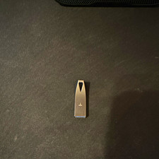 Tesla Flash Drive Metal Silver/Black USB Interface Storage picture