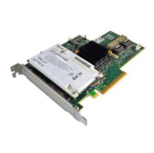LSI IBM MR SAS 8708E 3Gb/s PCIe x8 RAID Controller +BBU +SAS Cable FRU 43W4297 picture