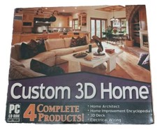 ValuSoft Custom 3D Home Software 2004 PC CD-ROM Windows XP 98 10376 picture