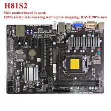 Used H81S2 Desktop HI-FI H81S2 Motherboard H81 SATA2 USB2.0 ATX picture