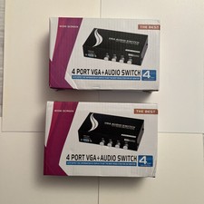 4 Port VGA+Audio Switch picture