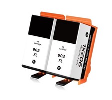 2 Pack 902XL Ink Cartridges Compatible with HP - Black picture