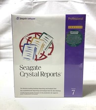 Seagate Software Crystal Reports Professional Upgrade Version 7 ~ NEW & SEALED picture