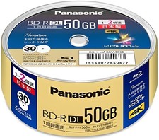 Panasonic recording Blu -ray D50GB (postscript type) 30 pieces picture