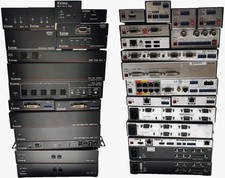 17 pc Lot Extron Distribution Amplifiers Switches DVI HDMI SW2 A/V Networking picture