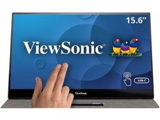 ViewSonic TD1655 15.6 Inch 1080p Portable Monitor with IPS Touchscreen, 2 Way Po picture