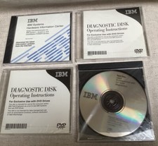 IBM Diagnostic Disk Systems Test Tool DVD Rom P53P2519 Sealed Software 4 Disks picture