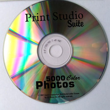Print Studio Suite CD Bundle 5000 Photos 12000 Images Graphics Software PC picture