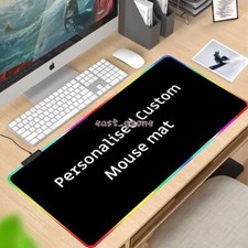 Personalised Custom Picture / logo Computer DIY Unique Mouse Pad Table Play Mat picture