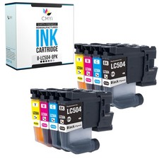 8-Pack Compatible CMYi LC504 Printer Ink Cartridges fits Brother MFC-J1365DW picture