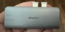 Anwike USB-C Hub with 3 USB Ports, 1 SD Card Reader, and 1 TF Card Reader picture