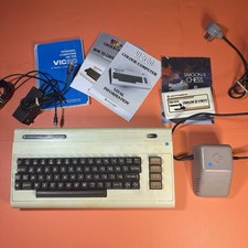 Commodore VIC-20 VIC20 W/ Power Supply RF Modulator Manuals Sargon Chess. Tested picture