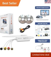 VHS TO Digital Converter, USB Video Capture Card, Video Capture Device, RCA T... picture