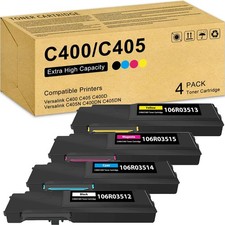 VersaLink C400 C405 High-Yield Toner Cartridge 4-Pack 106R03512 106R03513 picture