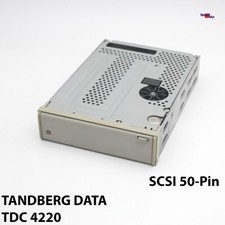 TANDBERG TDC 4220 STREAMER DAT DRIVE SCSI 50 PIN INTERNAL DRIVE picture