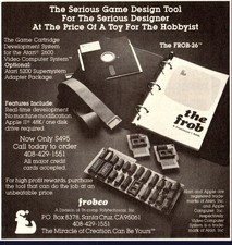 Vintage Atari 2600 Development Card for Apple II Computers  - The Frob 26 picture