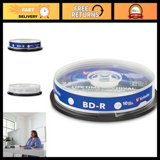 25GB BD-R M-Disc 4X Inkjet Printable Archival Discs - 10 Pack for Data Storage picture