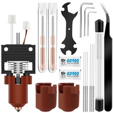 K1C Upgrade Ceramic Heating Block Hotend Kit, 0.2/0.4mm Quick Swap Nozzle Kit, picture