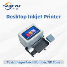 Desktop Static Inkjet Coding Machine for Plastic Bottle Glass Jar Date QR picture